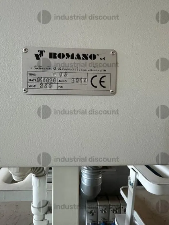 92#8613 Manovie trasporto pezzi e impianto aspirazione esalazioni