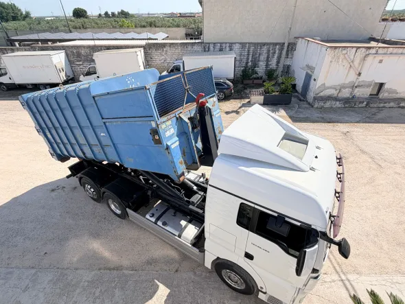 MAN TGX 26.480 SCARRABILE 26 TON. + RIMORCHIO