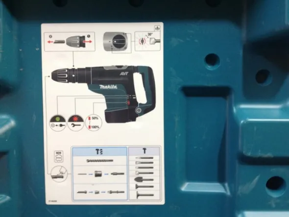 Martello demolitore rotativo Makita HR4011C