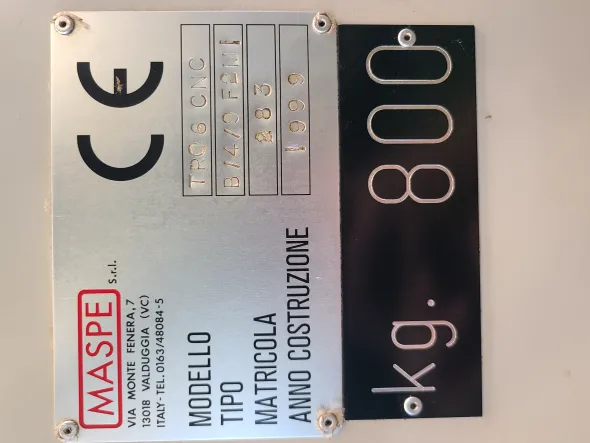MASPE TRO6 CNC
