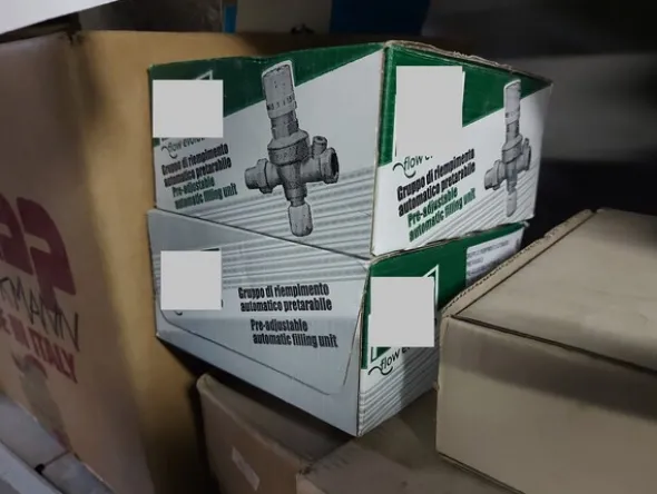 1#7731 Materiale per impiantistica idro-termo-sanitaria