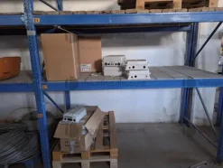 1#9504 Materiali magazzino lavori fibra ottica