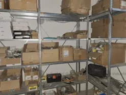 1#9504 Materiali magazzino lavori fibra ottica