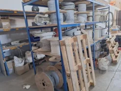 1#9504 Materiali magazzino lavori fibra ottica