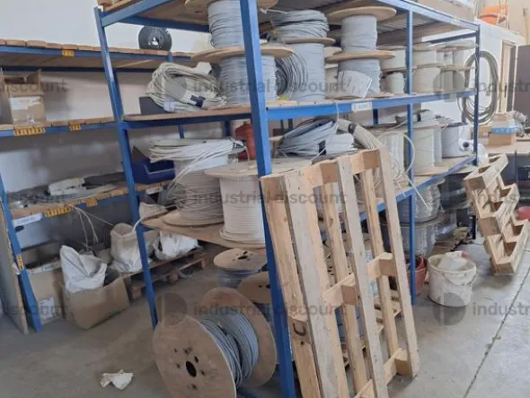 1#9504 Materiali magazzino lavori fibra ottica