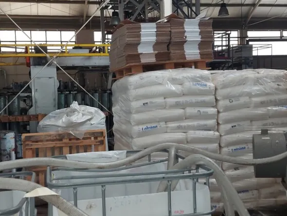 1#8012 Materie prime e rimanenze magazzino perproduzione sacchetti