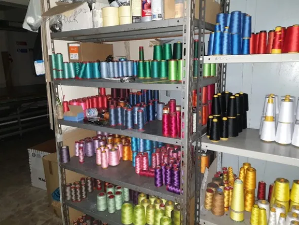 5#5990 Materie prime per lavorazione tessile e capi abbigliamento