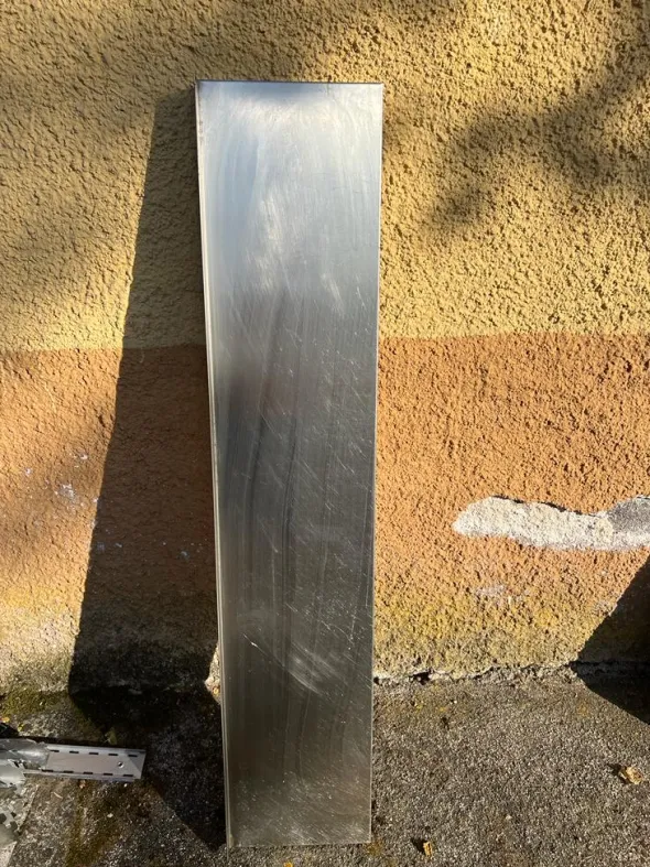 MENSOLE ACCIAIO INOX VARIE MISURE