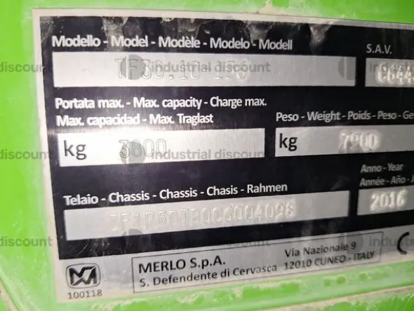11#10037 Merlo TurboFarmer TF 38.10