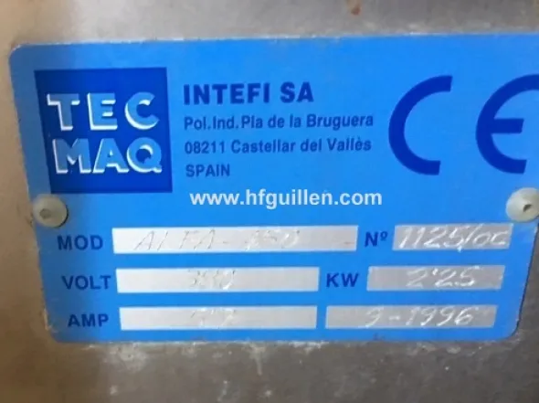 MESCOLATORE IMPASTATRICE PER CARNE SOTTOVUOTO TECMAQ
