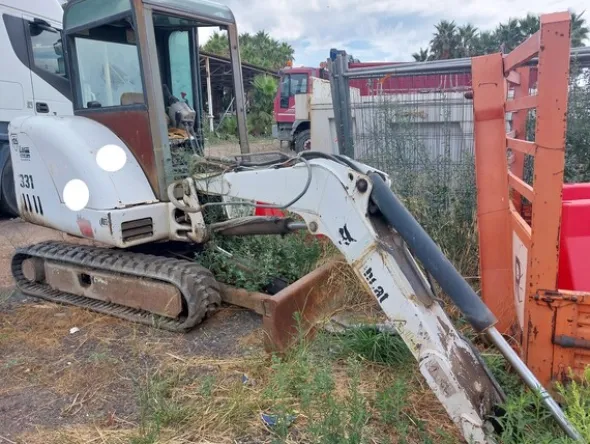 33#7850 Mini Escavatore Bobcat 331/D