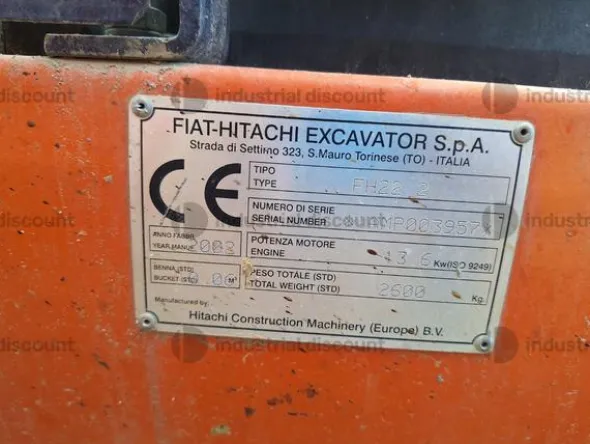 1#9666 Miniescavatore Hitachi