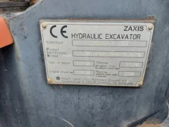 35#7850 Mini escavatore Hitachi ZX52U-3 CLR