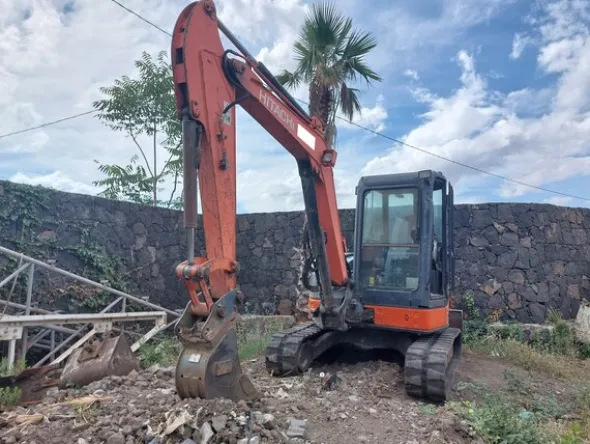 35#7850 Mini escavatore Hitachi ZX52U-3 CLR