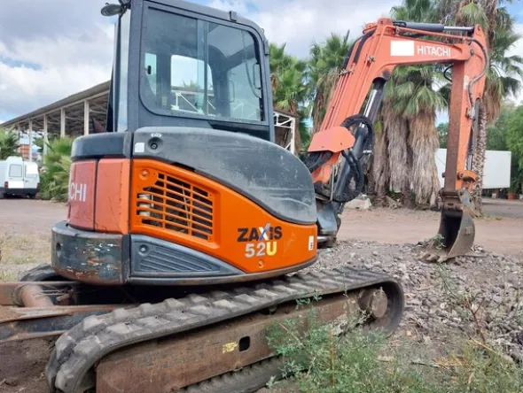 35#7850 Mini escavatore Hitachi ZX52U-3 CLR