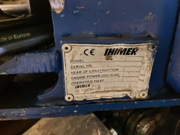 29#7725 Miniescavatore Ihimer 18NXT