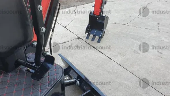 4#9390 Mini escavatore Jcp ht-12 rosso