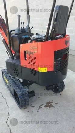 4#9390 Mini escavatore Jcp ht-12 rosso