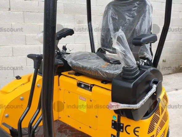 11#9390 Mini escavatore Jpc ht-18 giallo