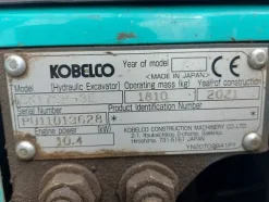 55#7778 Miniescavatore Kobelco SK17SR-3E