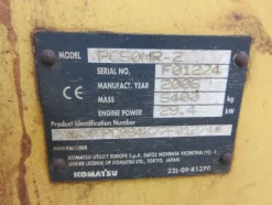 10#6166 Miniescavatore Komatsu