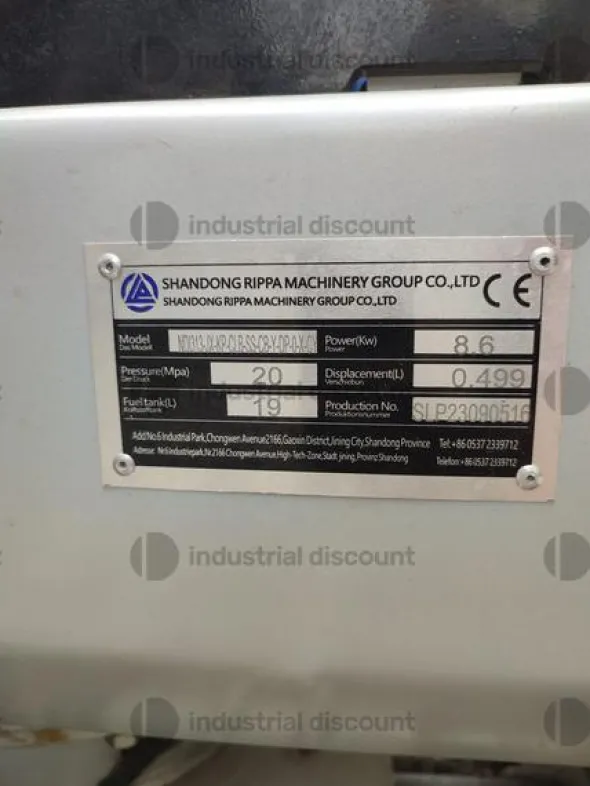 4#9164 Miniescavatore Shandong Rippa NDI 313