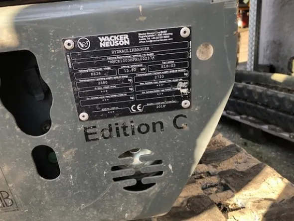 1#5058 Miniescavatore Wacker Neuson EZ26