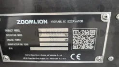 1#10182 Miniescavatore Zoomlion ZE18GU