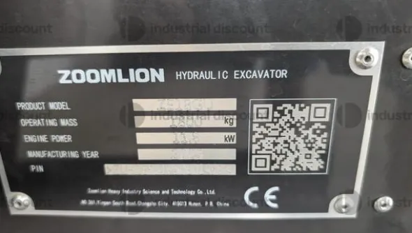 1#10182 Miniescavatore Zoomlion ZE18GU