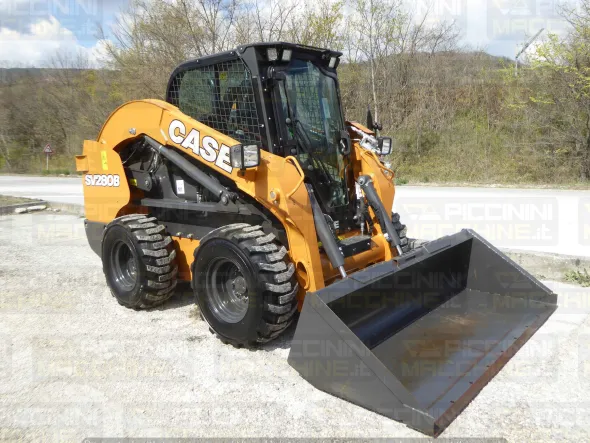 Minipala gommata Case SV280B