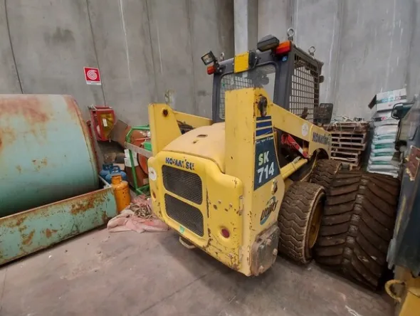 21#5562 Mini pala gommata Komatsu SK 714
