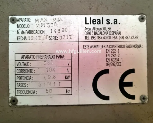 MISCELATORE SOTTOVUOTO PRODOTTI LIQUIDI-VISCOSI MAX-MIX