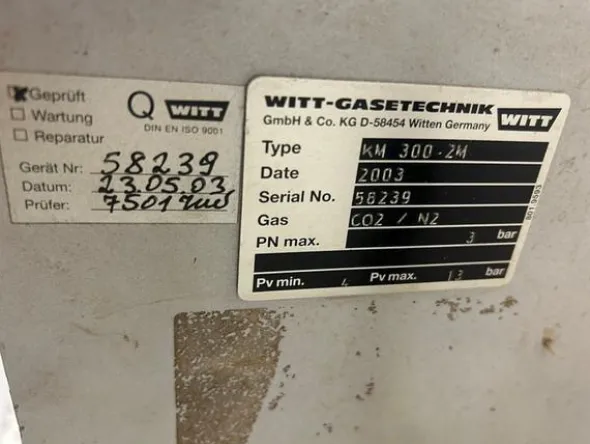 21#8671 Miscelatore Witt
