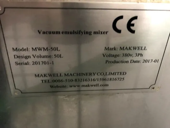 1#79980 Mixer Vacuum e Agitatore riscaldato