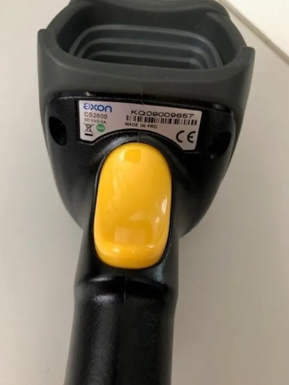8#8032 Monitor schermo Asus e lettori barcode scanner Axon