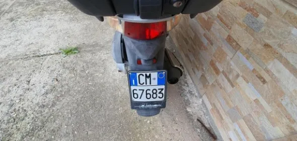 407#5029 Motociclo Honda
