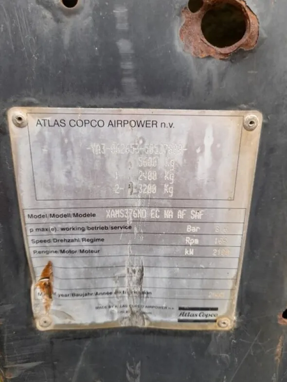 32#7214 Motocompressore Atlas Copco