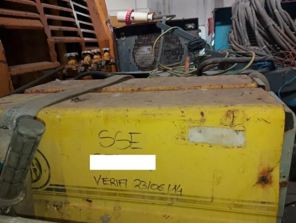 17#7028 Motocompressore Atlas e saldatrici