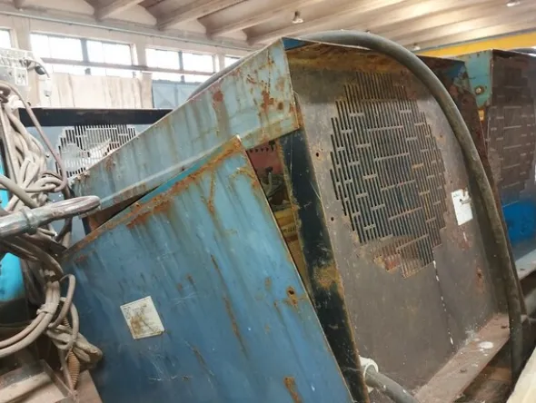 17#7028 Motocompressore Atlas e saldatrici