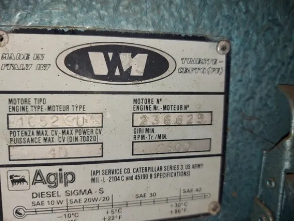12#7333 Motocompressore motore VM