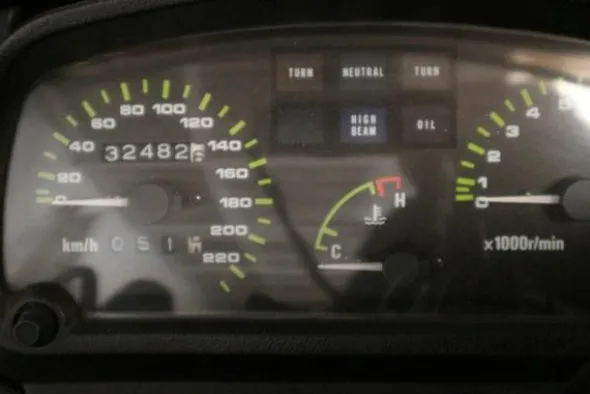 406#2697 Moto Kawasaki EX 500 AB
