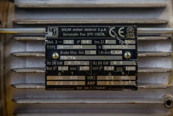 15#5027 Motore elettrico