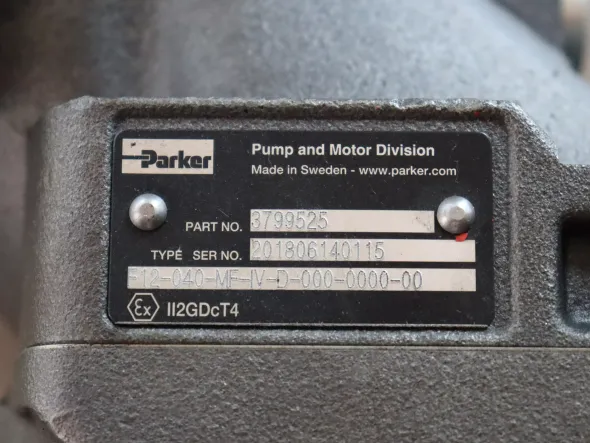 Motore oleodinamico Parker F12-040-MF-IV-D-000-0000-00