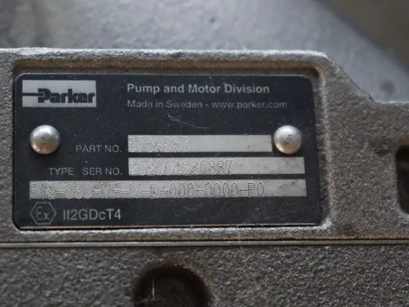 Motore oleodinamico Parker F12-060-MF-IV-D-000-0000-P0