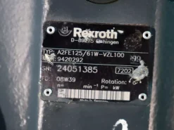 Motore oleodinamico Rexroth A2FE125/61W-VZL100-S