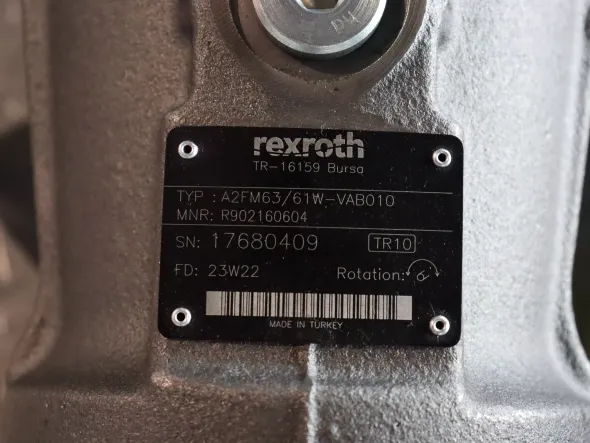 Motore oleodinamico Rexroth A2FM63/61W-VAB010