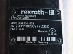 Motore Rexroth A2FM107/61W-VAB100J-Y