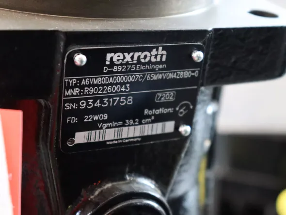 Motore Rexroth A6VM080DA0000007C/65MWV0N4Z81B0-0