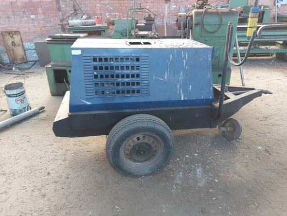 38#6127 Motosaldatrice Lokwa e avvitatore Atlas Copco