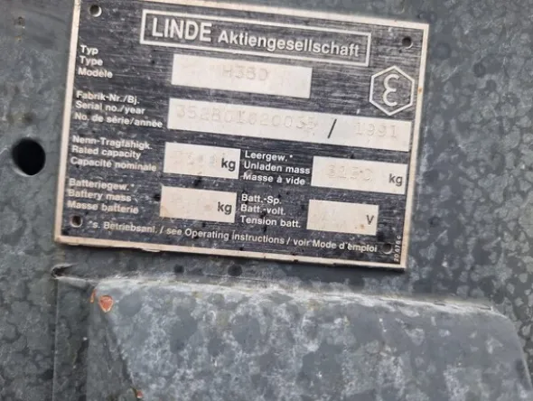 4#8477 Muletto Linde H35D